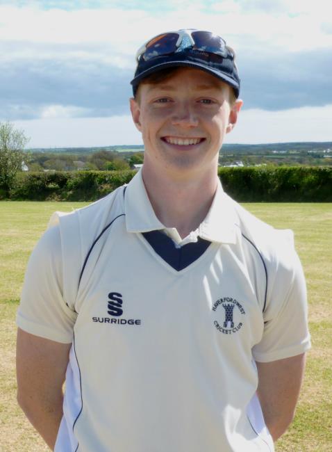 Archie Thomas - runs and wickets in Haverfordwest win